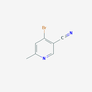 molecular formula C7H5BrN2 B1382787 4-Bromo-6-methyl-nicotinonitrile CAS No. 1374665-16-3