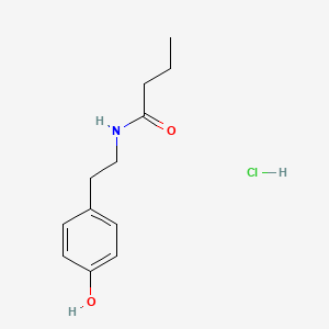 1-[[(4-Hydroxyphenyl)ethyl]amino]-1-propanone hydrochloride