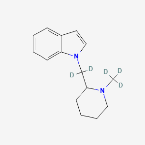 N-(N-Methylpiperidinyl)methylindole-d5