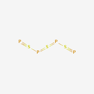 (Phosphanylidyne-lambda4-sulfanyl)-[(phosphanylidyne-lambda4-sulfanyl)phosphanylidene-lambda4-sulfanylidene]phosphane