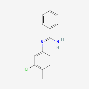 N-(3-Chloro-p-tolyl)benzamidine