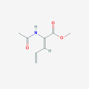 2,4-Pentadienoicacid,2-(acetylamino)-,methylester(9CI)