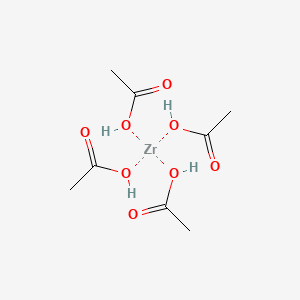 molecular formula C8H16O8Zr B13828072 Zirconiumacetat 