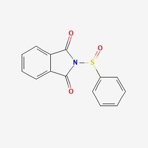 1H-Isoindole-1,3(2H)-dione, 2-(phenylsulfinyl)-