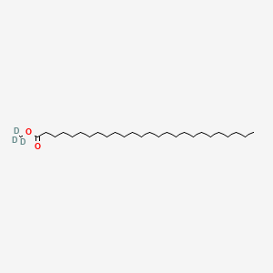 Cerotic Acid Methyl Ester-d3; Methyl Cerotate-d3; Methyl Hexacosanoate-d3; Methyl n-Hexacosanoate-d3