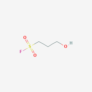 molecular formula C3H7FO3S B1382835 3-Hydroxypropane-1-sulfonyl fluoride CAS No. 1803600-26-1