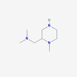 N,N-Dimethyl-1-(1-methylpiperazin-2-YL)methanamine