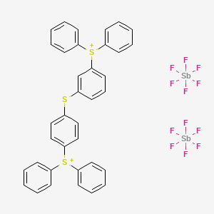 [4-(4-Diphenylsulfoniophenyl)sulfanylphenyl]-diphenylsulfanium,hexafluoroantimony(1-)