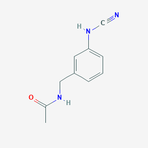 Acetamide,N-[[3-(cyanoamino)phenyl]methyl]-