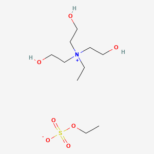 Ethyltris(2-hydroxyethyl)ammonium ethyl sulphate