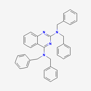 Quinazoline, 2,4-bis(dibenzylamino)-