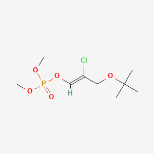 2-Chloro-3-(1,1-dimethylethoxy)-1-propenyl dimethyl phosphate