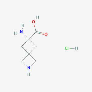 6-Amino-2-azaspiro[3.3]heptane-6-carboxylic acid HCl