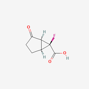 (1S,5S,6S)-6-Fluoro-2-oxobicyclo[3.1.0]hexane-6-carboxylic acid