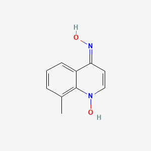 4-Quinolinamine,N-hydroxy-8-methyl-,1-oxide