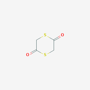 molecular formula C4H4O2S2 B13828981 1,4-Dithiane-2,5-dione CAS No. 4385-42-6