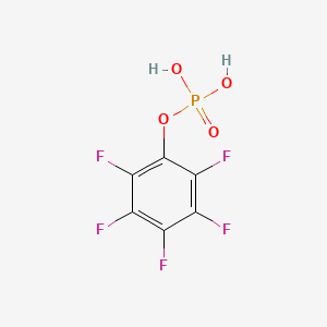 molecular formula C6H2F5O4P B13828992 Pentafluorophenylphosphate 