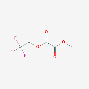 molecular formula C5H5F3O4 B1382915 草酸甲酯 2,2,2-三氟乙酯 CAS No. 1803562-29-9