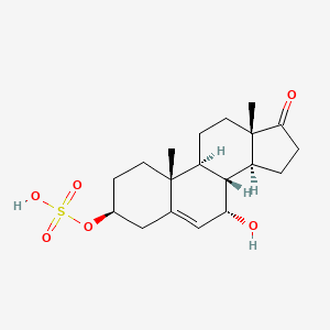 Androst-5-en-17-one,7-hydroxy-3-(sulfooxy)-,(3beta,7alpha)-(9CI)