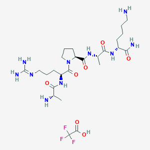 Ala-arg-pro-ala-D-lys-amide trifluoroacetate salt