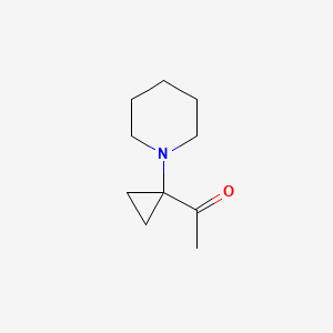 1-(1-Piperidin-1-ylcyclopropyl)ethanone