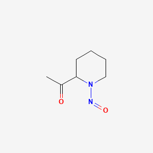 1-(1-Nitrosopiperidin-2-yl)ethanone