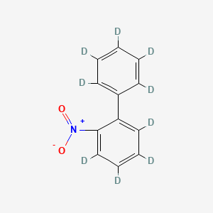 molecular formula C12H9NO2 B13829366 2-Nitrodiphenyl-D9 