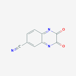 2,3-Dioxo-2,3-dihydroquinoxaline-6-carbonitrile