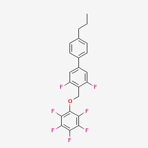 3,5-Difluoro-4-((perfluorophenoxy)methyl)-4'-propylbiphenyl