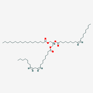 [3-octadecanoyloxy-2-[(Z)-octadec-9-enoyl]oxypropyl] (9Z,12Z)-icosa-9,12-dienoate