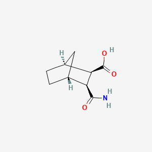 molecular formula C9H13NO3 B13829471 exo-2,3-Norbornanedicarboxylic Acid Monoamide 