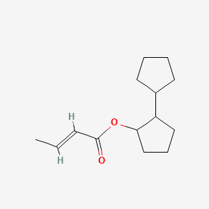 2-Cyclopentylcyclopentyl crotonate