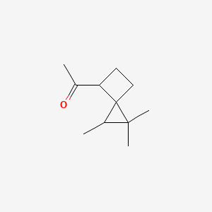 1-(1,2,2-Trimethylspiro[2.3]hexan-6-yl)ethanone