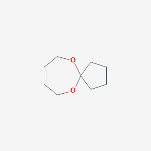 molecular formula C9H14O2 B13829567 6,11-Dioxa-spiro[4.6]undec-8-ene CAS No. 4745-28-2