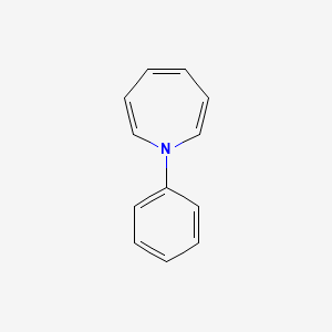 molecular formula C12H11N B13829667 1-phenyl-1H-azepine CAS No. 32446-13-2