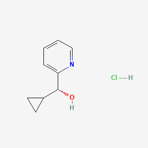 B1382978 (R)-cyclopropyl(pyridin-2-yl)methanol hydrochloride CAS No. 1807939-45-2