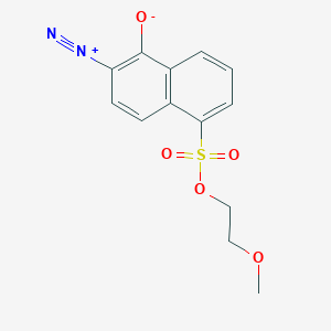 1-Naphthalenesulfonic acid, 6-diazo-5,6-dihydro-5-oxo-, 2-methoxyethyl ester