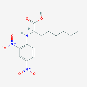 2-[(2,4-Dinitrophenyl)amino]octanoic acid