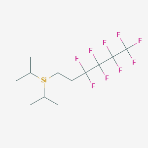 Diisopropyl(1H,1H,2H,2H-perfluorohexyl)silane