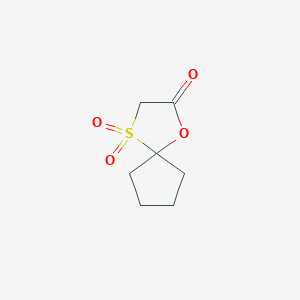 4,4-Dioxo-1-oxa-4lambda6-thiaspiro[4.4]nonan-2-one