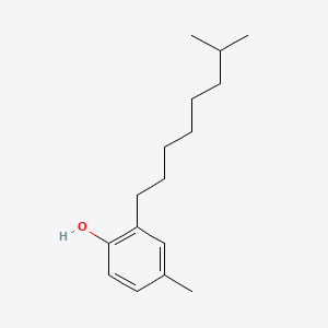 molecular formula C16H26O B13829903 Phenol, 2-isononyl-4-methyl- CAS No. 28983-26-8