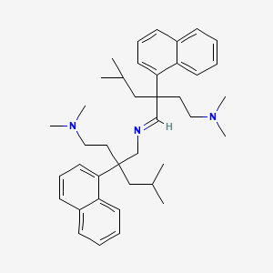 1-Naphthalenepropylamine, gamma,gamma'-nitrilodimethylenebis(N,N-dimethyl-gamma-isobutyl-