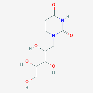 1-(2,3,4,5-tetrahydroxypentyl)-1,3-diazinane-2,4-dione