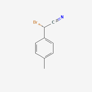 (S)-2-Bromo-2-(p-tolyl)acetonitrile