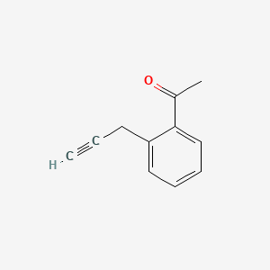 1-(2-Prop-2-ynylphenyl)ethanone