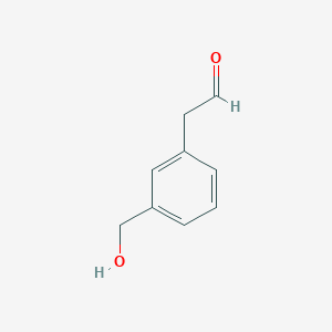 [3-(Hydroxymethyl)phenyl]acetaldehyde