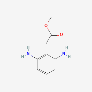 Methyl 2-(2,6-diaminophenyl)acetate