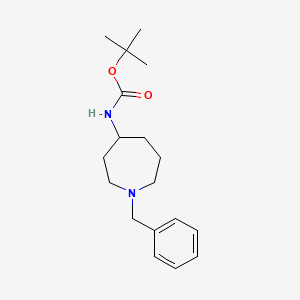 molecular formula C18H28N2O2 B13830466 Tert-butyl (1-benzylazepan-4-yl)carbamate CAS No. 454451-29-7