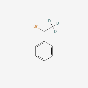 molecular formula C8H9B B1383048 (1-Bromoethyl-2,2,2-D3)benzene CAS No. 23088-42-8
