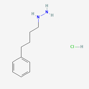 molecular formula C10H17ClN2 B13830490 (4-Phenylbutyl)hydrazine hydrochloride 